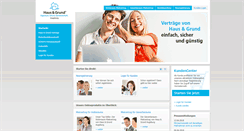 Desktop Screenshot of hausundgrundmietvertraege.de